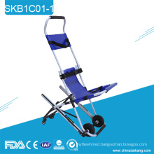 SKB1C01-1 Aluminum Alloy Ambulance Emergency Downstairs Chair Stretcher
